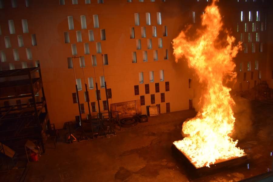 Large-scale fire test UL–JFL